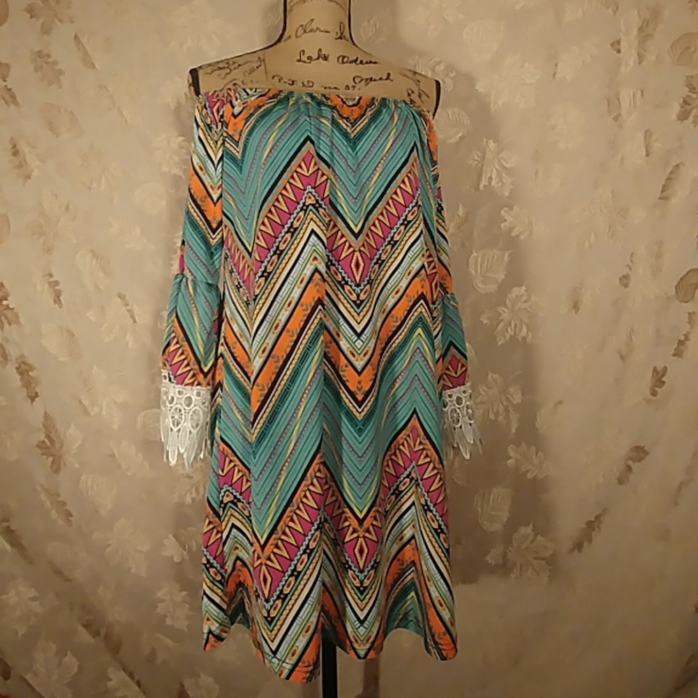 Southern Half Sleeve Lace Dress